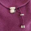 Sac au Crochet Fait Main Unique et Élégant pour Toutes Occasions en Violet