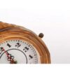 Horloge de Bureau en Bois Fait Main - Mélange de Savoir-Faire et de Design Classique