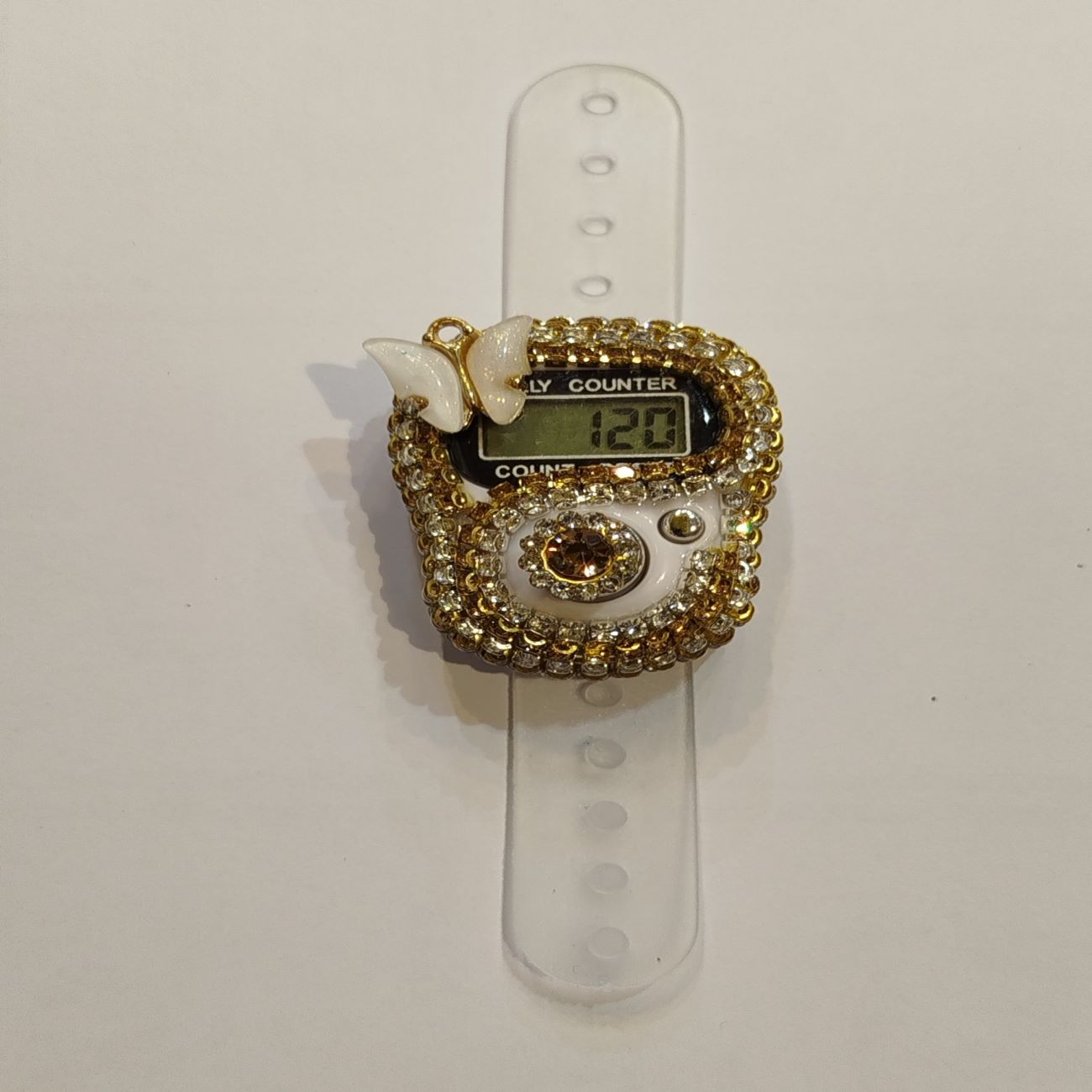 Compteur de Salawat de haute qualité décoré de perles dans différents designs et couleurs Modèle Papillon