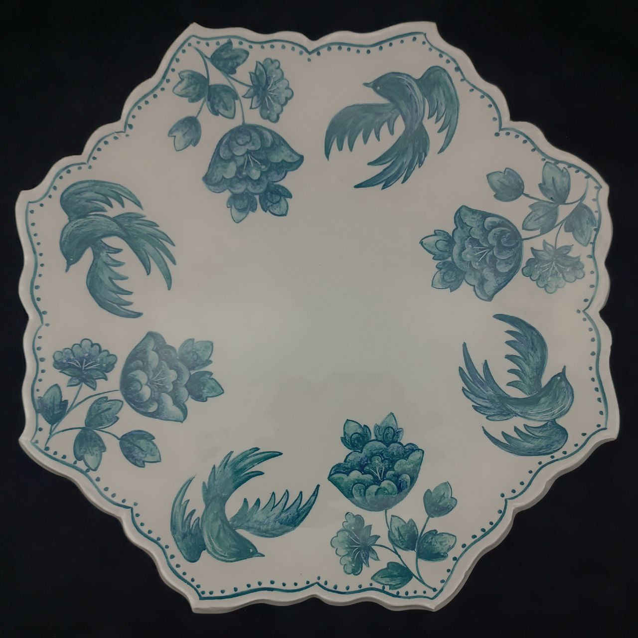 Ensemble assiette et bol en céramique – Motif Congrès, compatible micro-ondes et lave-vaisselle