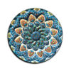 Sous-verres en bois inspirés de l'Iran - Artisanat ancien et style moderne (Ensemble de 6)