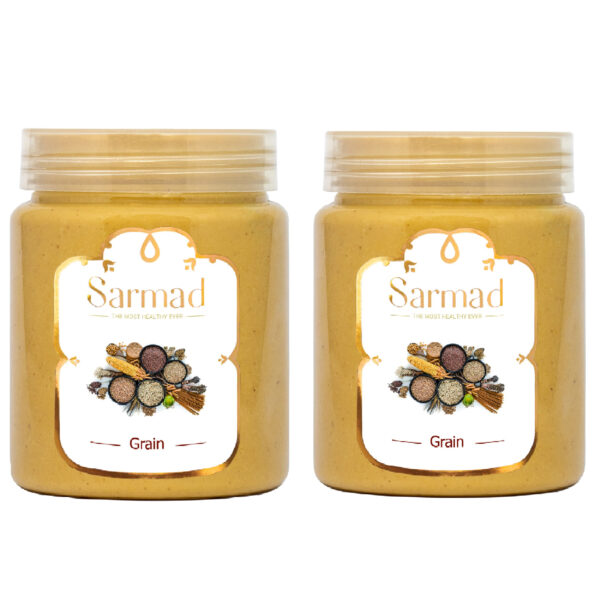 Beurre de cacahuètes iranien pur, pâte à tartiner crémeuse aux cacahuètes, 500 g (lot de 2)