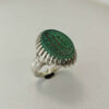 Bague en argent pour homme avec Agate gravée - Design Hasbi Allah