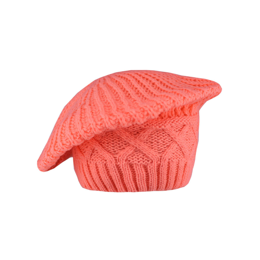 Béret Français en tricot – Accessoire d'hiver tendance fait main