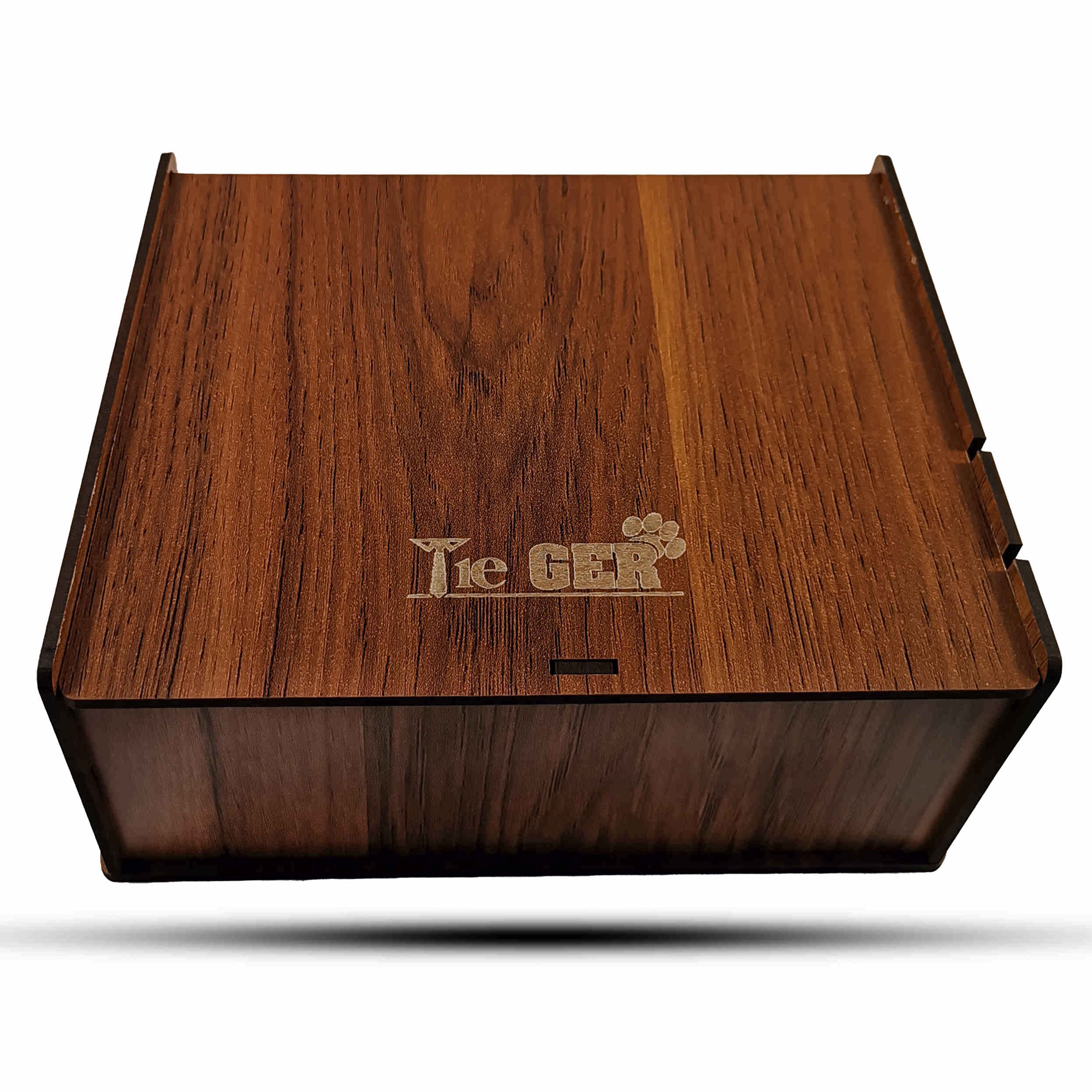 Ensemble Cravate avec Pochette, Boutons de Manchette et Chaussettes avec Motif Paisley Gris