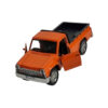Camion pickup jouet Nissan Junior 2000 Diecast - adapté au transport de fret en orange