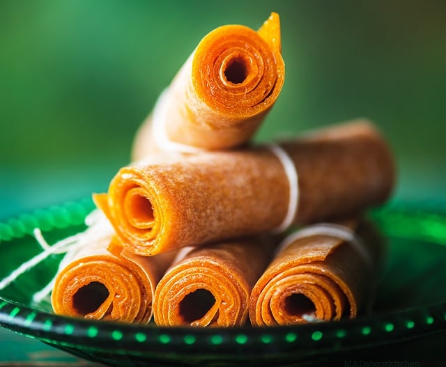 Lavaschak maison persan à la mangue – Rouleau de cuir de fruit, 800g