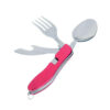 Ensemble de Couverts de Voyage Portable, Compact, Idéal pour le Camping et les Transports Quotidiens