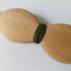 Nœud Papillon en Bois Premium – Design Moustache Artisanal, Accessoire Unique et Élégant pour Hommes et Garçons