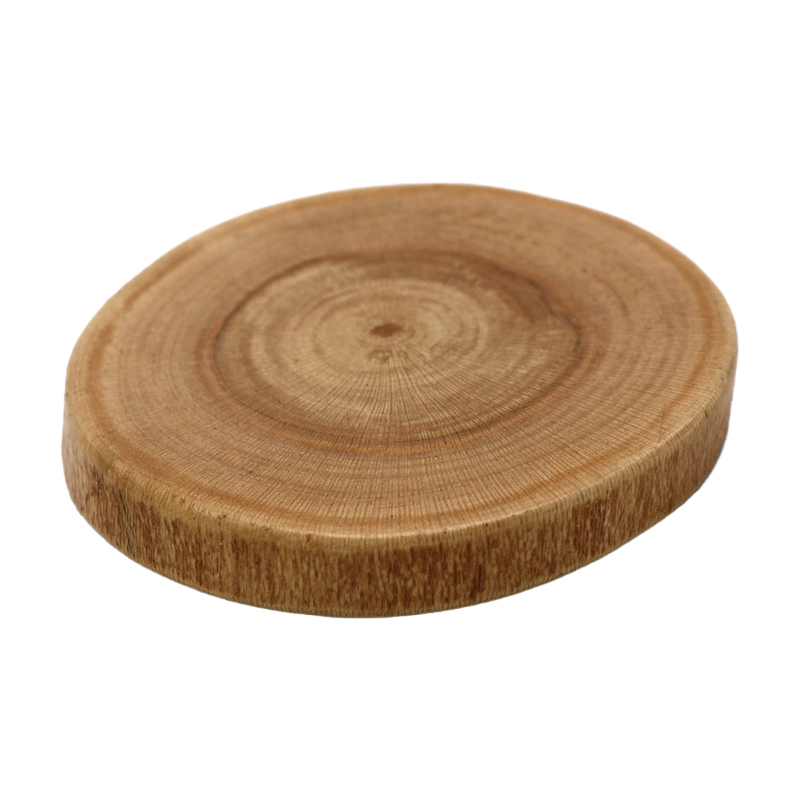 Sous-verre en bois rustique – Fait main en bois d'avion pour la décoration intérieure (Pack de 6)