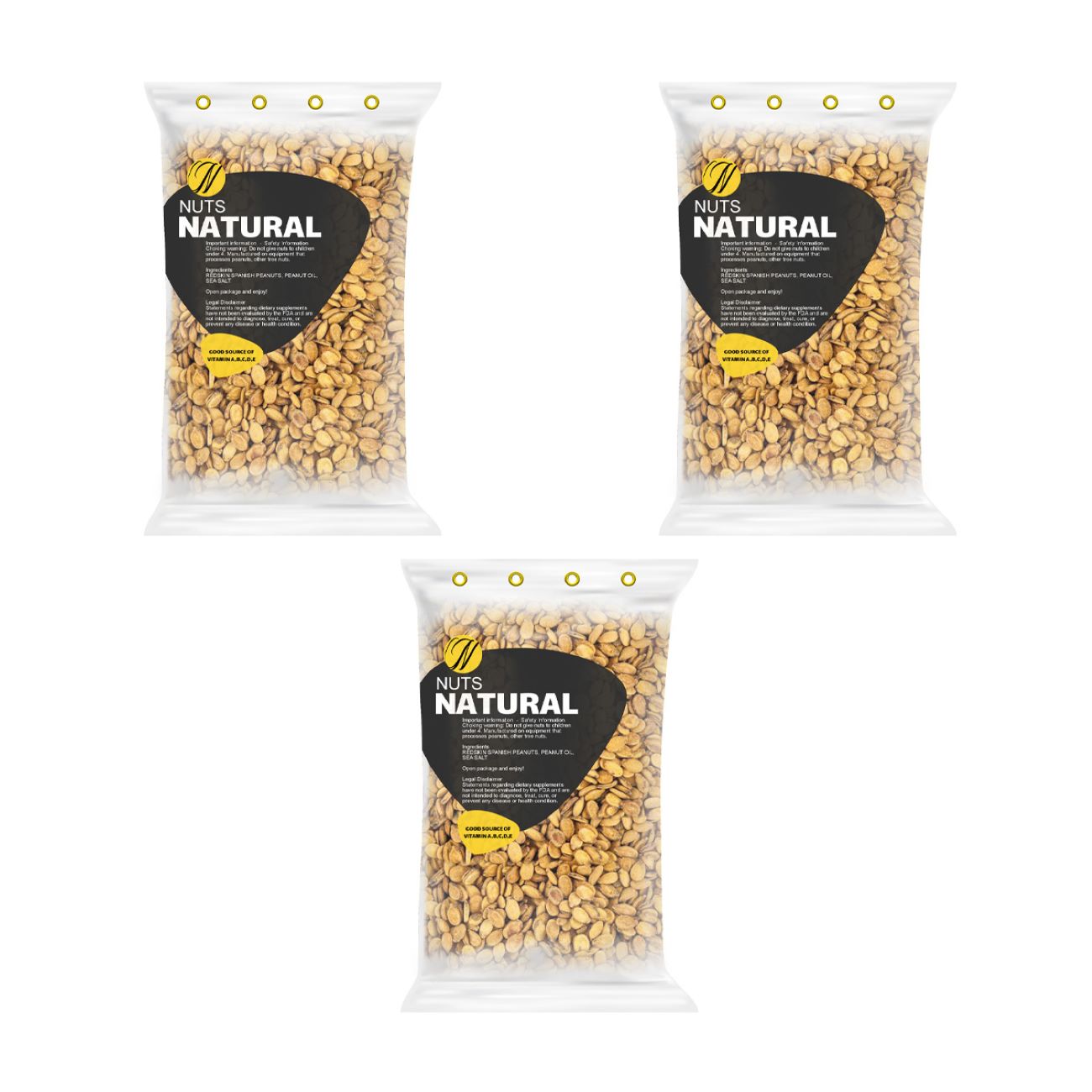 Graines de pastèque salées – Un en-cas savoureux et rafraîchissant 1500 g Marque Naturelle