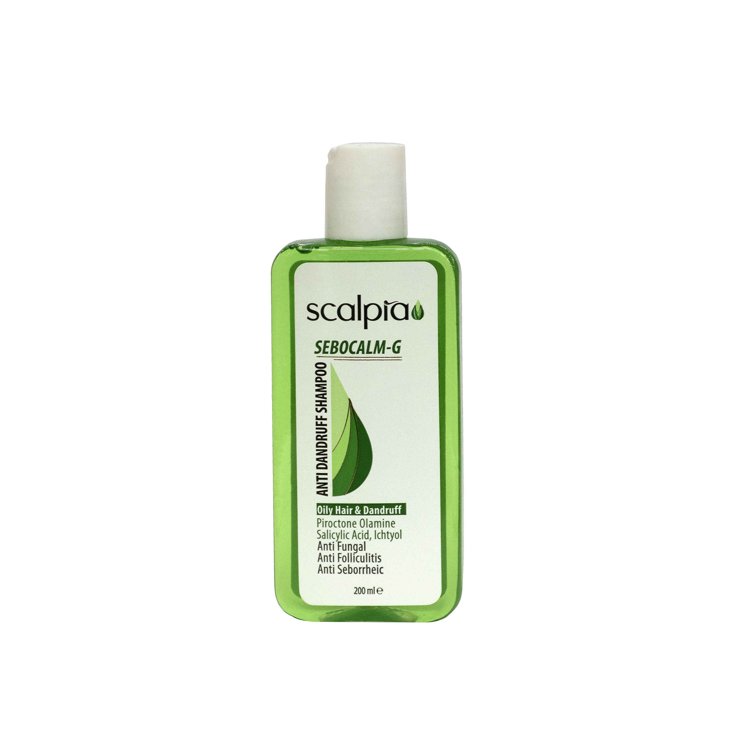 Shampooing antifongique Scalpia avec Piroctone Olamine, acide salicylique pour cheveux gras et pelliculaires (Pack de 2)