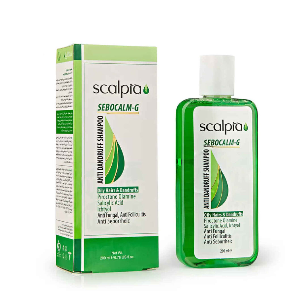 Shampooing antifongique Scalpia avec Piroctone Olamine, acide salicylique pour cheveux gras et pelliculaires (Pack de 2)