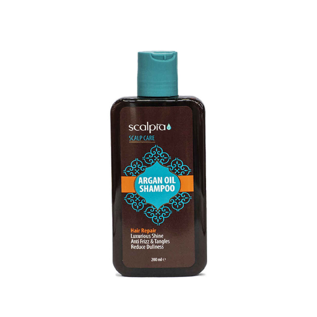 Scalpia Shampooing à l'Argan pour Cheveux Secs - Hydratation, Nutrition & Réparation (Pack de 2)
