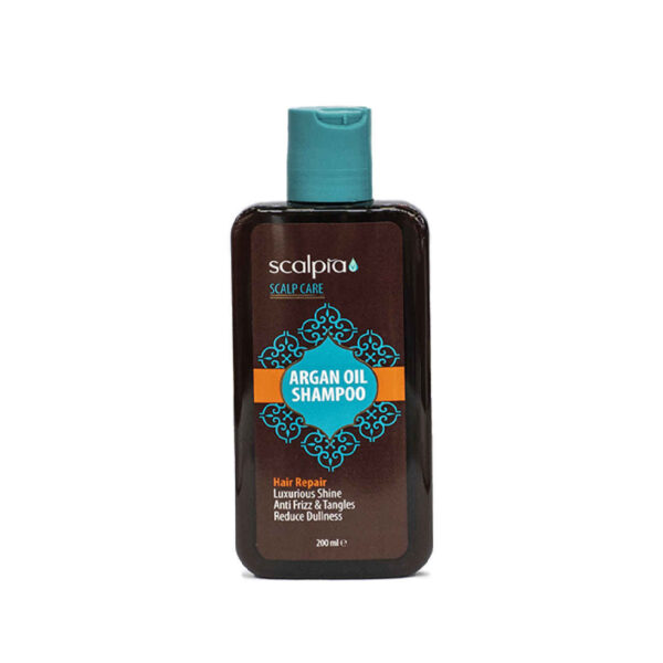 Scalpia Shampooing à l’Argan pour Cheveux Secs – Hydratation, Nutrition & Réparation (Pack de 2)
