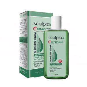 Scalpia Shampooing pour Cheveux Gras – Contient de la Glycérine (Pack de 2)
