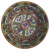 Assiette et bol en céramique - Motif floral et oiseau, compatible micro-ondes et lave-vaisselle