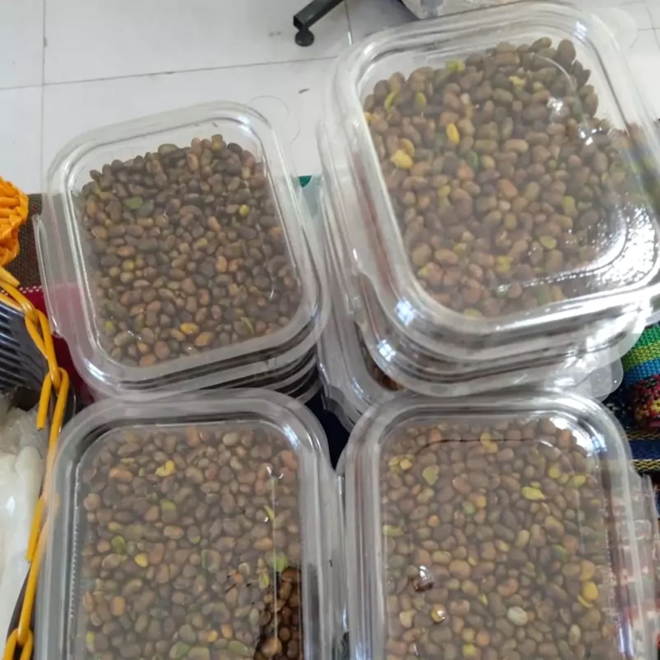 Pistaches kurdes décortiquées – Pistaches des montagnes sauvages, Pistacia Atlantica – 1000 g