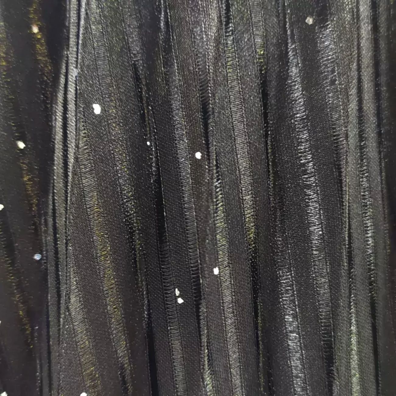 Jupe plissée Lurex petite avec taille élastique – Élégante et stylée