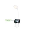 Lampe d’étude 3-en-1 – lampe de bureau, support téléphone et pot à crayons – idéale pour l’étude et la chambre