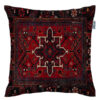 Housse de Coussin Époustouflante - Design Suzani Rouge Persan Imprimé (X2)