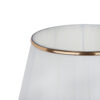 Lampe de table élégante en céramique avec motif décoratif – illuminez votre maison avec de l’art