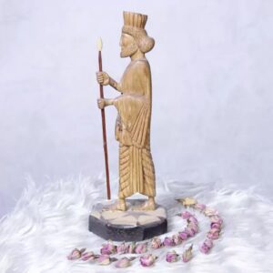The Hakhamanseshi Soldier Wooden Statue – Masterpiece of Ancient Persian Valor