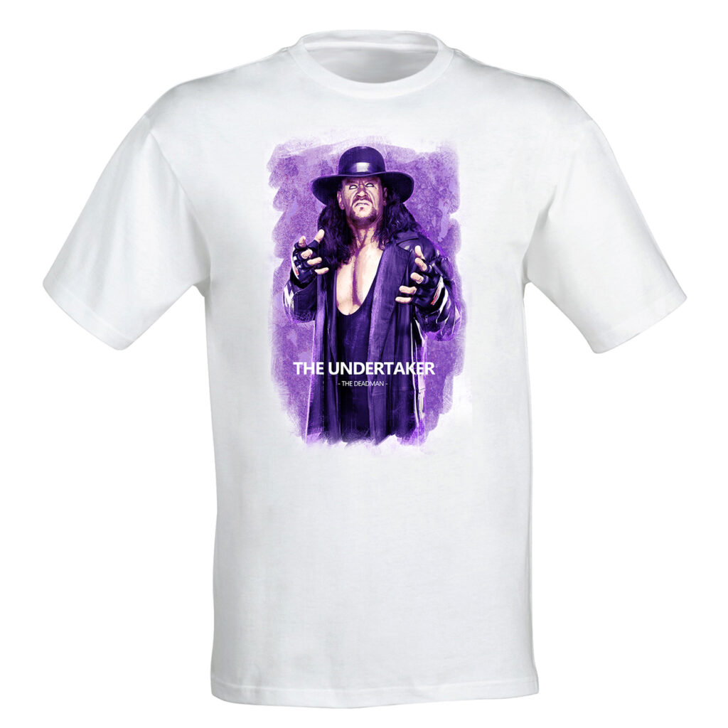 T-shirt à manches courtes The Undertaker – Parfait pour les fans de lutte