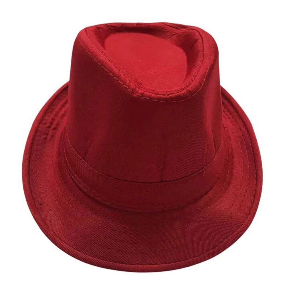 Chapeau Traditionnel Iranien Shapoo Rouge - Fabriqué à la Main, Élégant et Unique