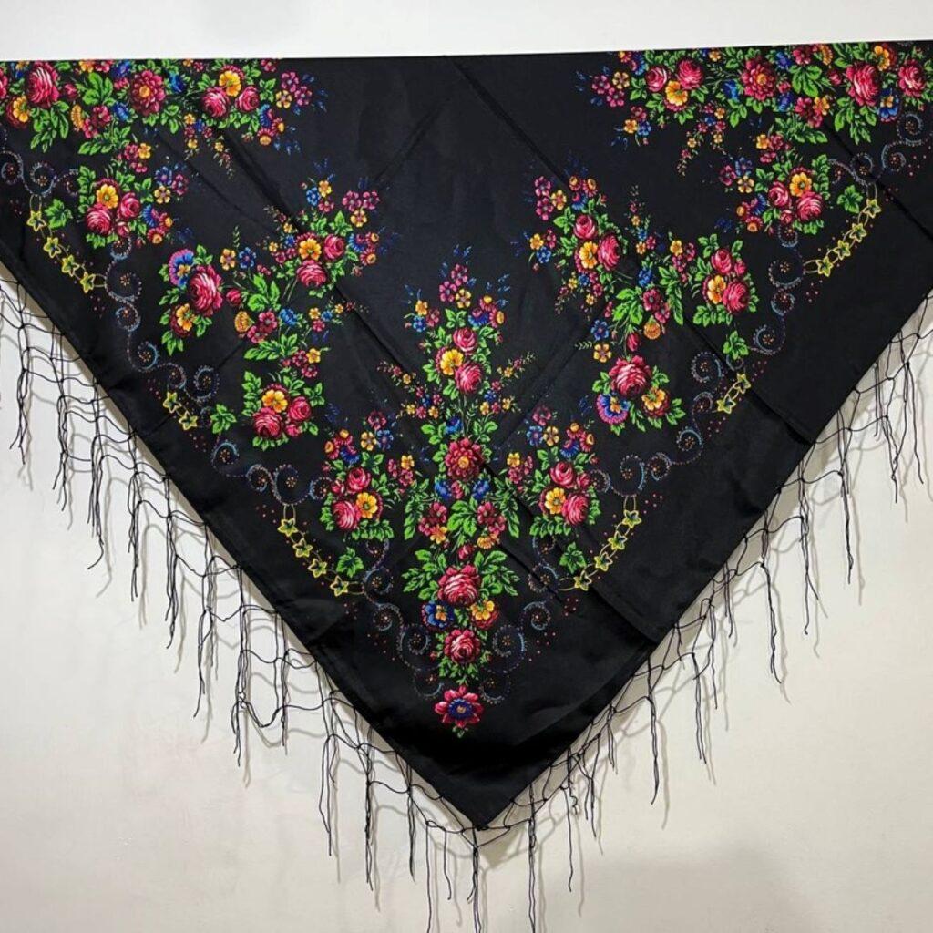 Écharpe Turkmène - La Fusion Parfaite de Confort, de Couleur et de Tradition d'Iran