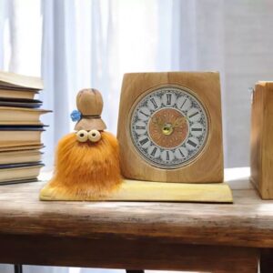 Horloge de Bureau en Bois Premium – Une Magnifique Pièce pour Tout Bureau