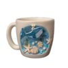 Mug en céramique fantaisie figurine Baleine Un récipient majestueux et unique inspiré de l'océan