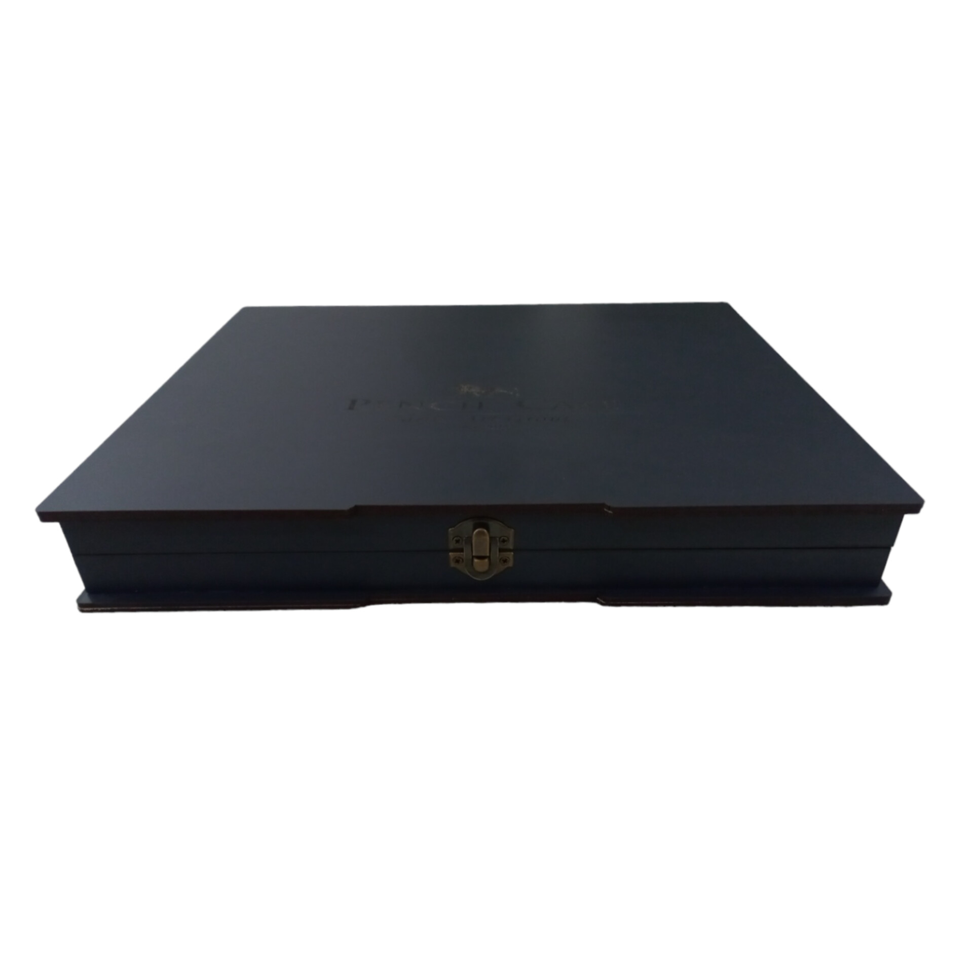 Coffret en bois de 120 crayons – Rangement professionnel de qualité