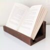 Support à livres en bois pour la lecture – Solution de bureau élégante et ergonomique