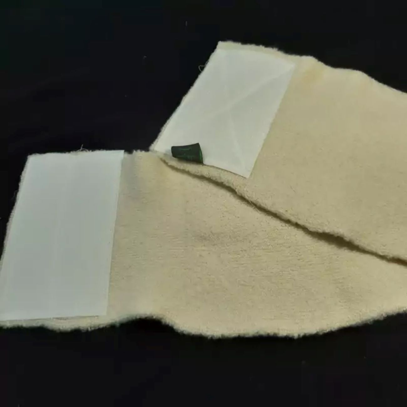 Bande abdominale en laine – Matériau doux et sans odeur en laine de mouton Merino blanche