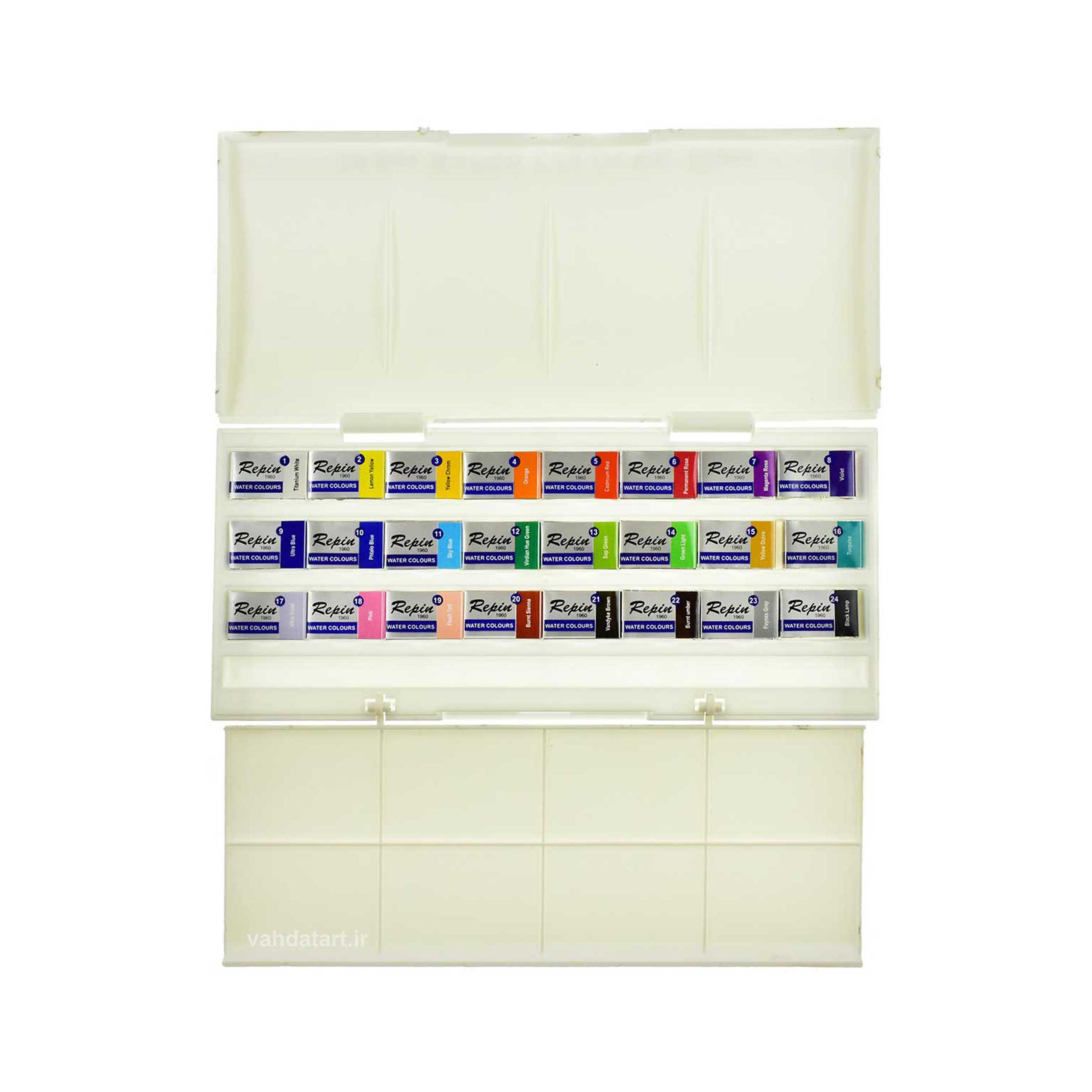 Set de 24 aquarelles Mungyo – Collection de haute qualité pour artistes