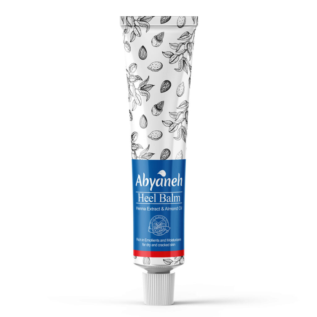 Crème pour Crevasses des Pieds Abyaneh pour Soins Quotidiens des Pieds, 45 ml (Pack de 4)