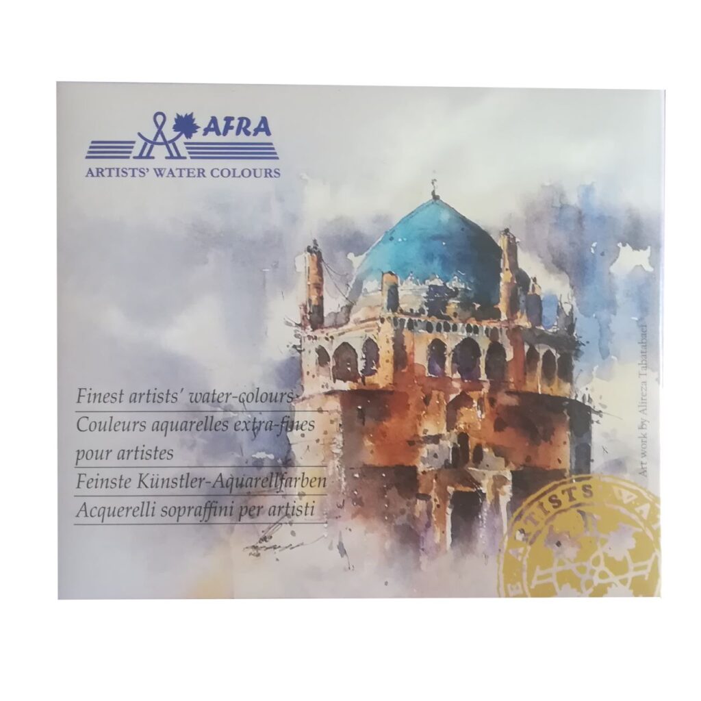 Set de 18 aquarelles Afra – Parfait pour une expression créative
