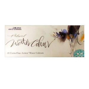 Set de 48 aquarelles Afra – Qualité premium, idéal pour pros et débutants