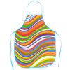 Tablier de Cuisine Fantaisie avec Motif Courbe