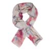 Sac à chaîne tendance avec foulard assorti – Design floral