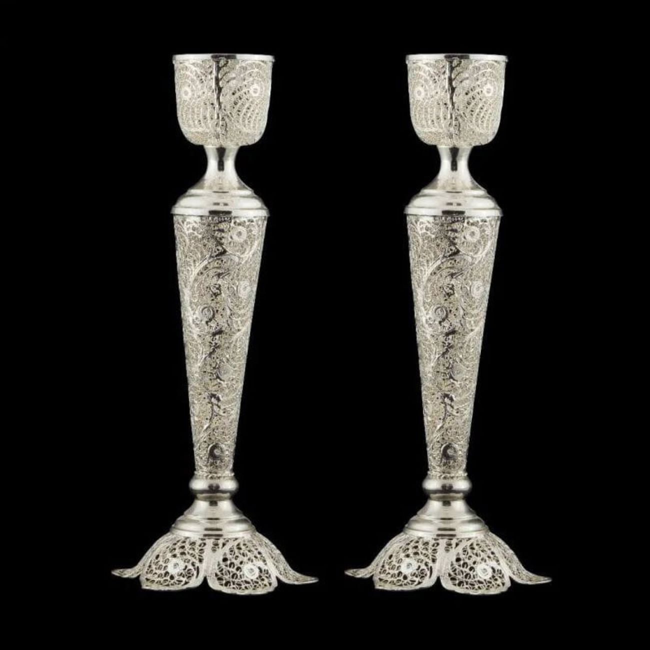 Bougeoirs en filigrane - Une riche tradition d'artisanat et de design