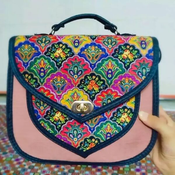 Sac à épaule Termeh fait main avec design persan