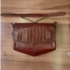 Sac à main en cuir véritable avec chaîne – Chic et durable