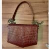 Sac à main en cuir véritable avec chaîne – Chic et durable