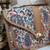 Sac à bandoulière Termeh fait main avec motif héritage persan