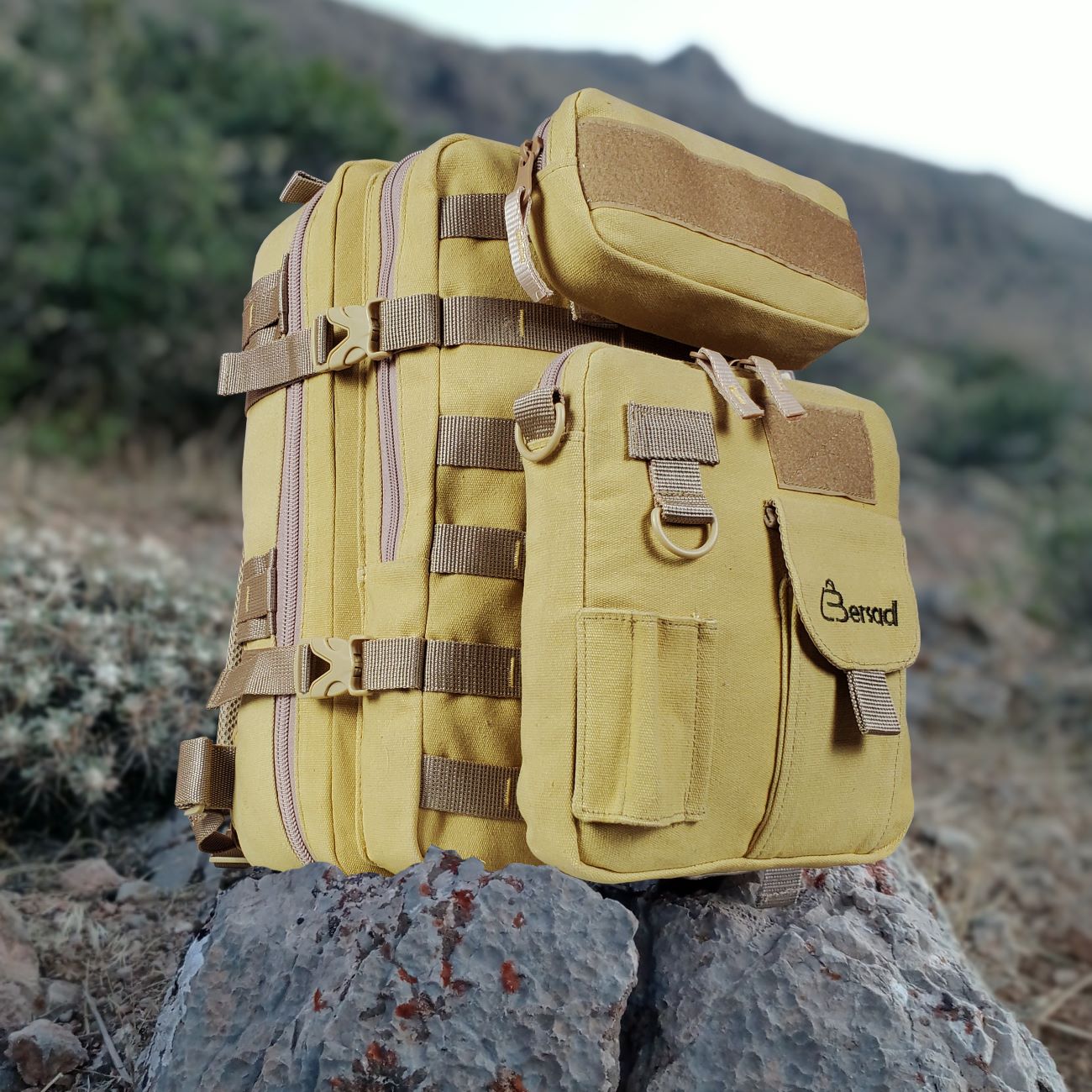 Sac à dos de randonnée léger, résistant à l'eau, idéal pour la randonnée et les aventures en plein air