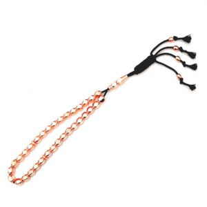 Chapelet islamique en cuivre – 33 perles (Misbaha)