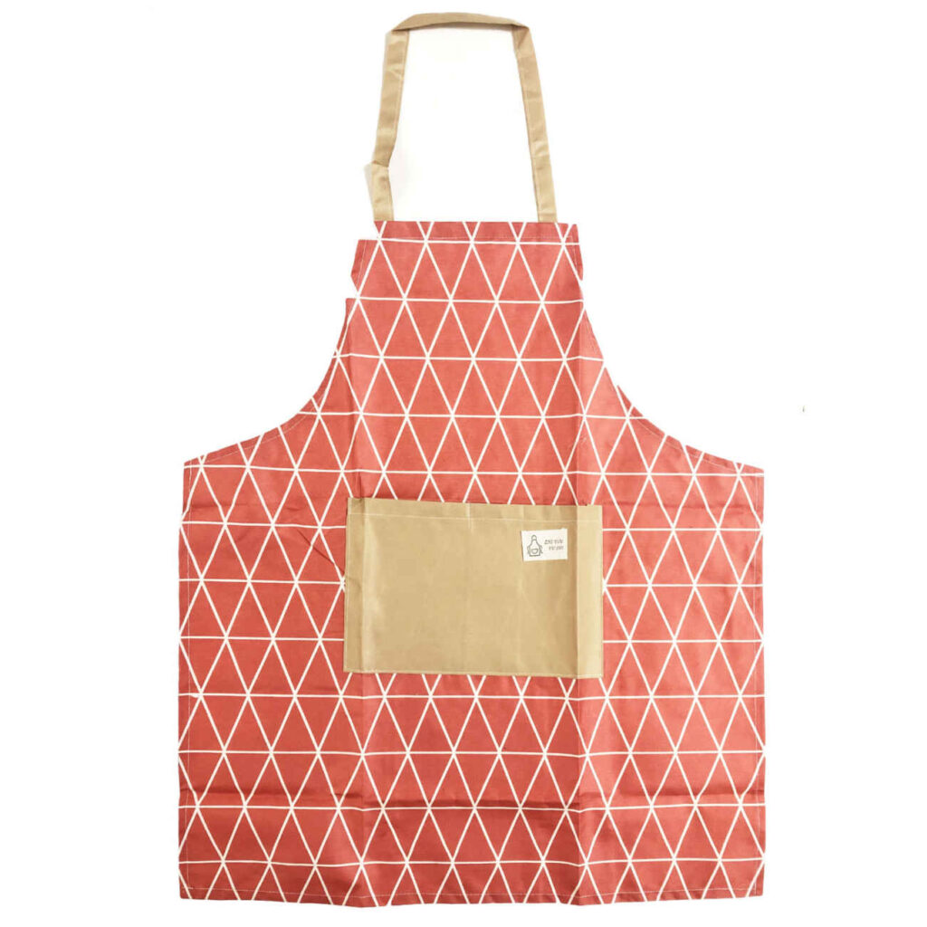 Tablier de Cuisine – avec Motif Géométrique Modèle Cube