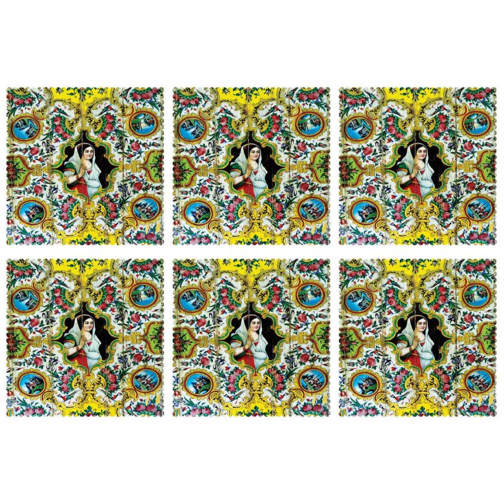 Set de table miniature persan – Art intemporel pour votre table (Set de 6)